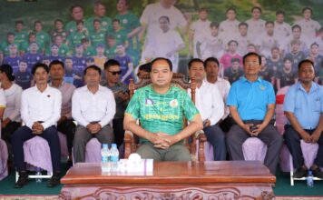 ពិធីបើកការប្រកួតបាល់ទាត់សប្បុរសធម៌នៅព្រះវិហារ ទាក់ទាញអ្នកចូលរួមយ៉ាងច្រើន