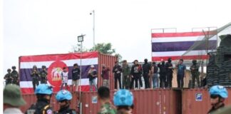 កម្ពុជាតវ៉ាជំទាស់ចំពោះសកម្មភាពរបស់យោធាថៃ ដែលរំលោភលើអធិបតេយ្យ និងបូរណភាពទឹកដីរបស់កម្ពុជា