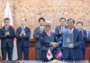 ជប៉ុន ផ្ដល់ជំនួយ ១៦២.៧ លានដុល្លារអាម៉េរិក ដល់រដ្ឋាភិបាលកម្ពុជា ដើម្បីអនុវត្តគម្រោងស្តារឡើងវិញនូវប្រព័ន្ធស្រោចស្រព និងប្រព័ន្ធរំដោះទឹក ភាគនិរតីរាជធានីភ្នំពេញ (កញ្ចប់ឥណទានទី៣)