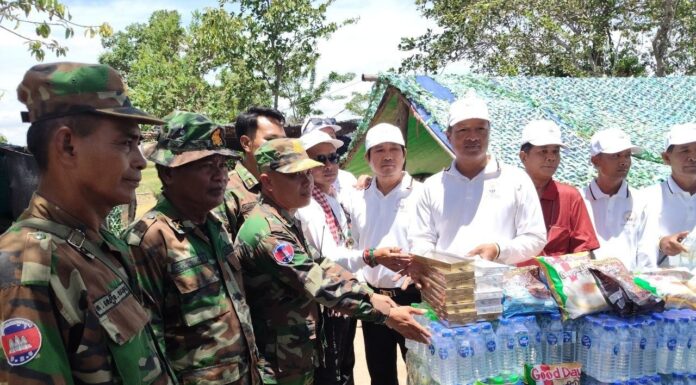 ថ្ងៃនេះ សមាគមសម្ព័ន្ធយុវជនដើម្បីសន្តិភាព សាខាខេត្តបន្ទាយមានជ័យ បានធ្វើសកម្មភាពមនុស្សធម៌ចំនួនពីរគឺ៖…