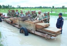 កងកម្លាំងចម្រុះស្រុកសណ្តាន់ បង្ក្រាបបទល្មើសព្រៃឈើទាន់មាផ្សែង មានតែកុកទេដែលភ្លេចជង់ តែជង់មិនដែលភ្លេចកុកឡើយ