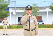 ស្នងការដ្ឋាននគរបាលខេត្តកំពង់ធំ ជម្រុញឲ្យមានការថែទាំសុខភាពកងកម្លាំង និងចុះសាកសួរសុខទុក្ខមន្ត្រីជាន់ទាបដល់គេហដ្ឋាន