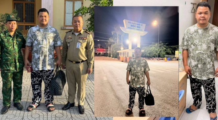 ជនសង្ស័យប្រើហិង្សាកន្លែងផឹកស៊ី ឆេង ភារុណ ត្រូវបានក្របួចពីវៀតណាម យកមកខ្មែរវិញ ក្រោយព្យាយាមរត់គេចមួយរយៈពេលខ្លី