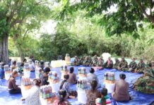 ប្រជានេសាទដែលមានជីវភាពលំបាកខ្វះខាតនៅក្នុងរដូវបិទនេសាទ នៅឃុំពាមបាង ស្រុកស្ទោង ខេត្តកំពង់ធំ បានទទួលអំណោយរបស់សម្ដេចមហាបវរធិបតី ហ៊ុន ម៉ាណែត និងលោកជំទាវ