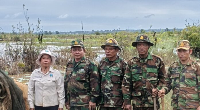 កម្លាំងជលផលកំពង់ធំ បង្ក្រាបបទល្មើសនេសាបឹងទន្លេសាបបាន២ករណី ចុះរុះរើឧបករណ៍នេសាទខុសច្បាប់ជាច្រើន