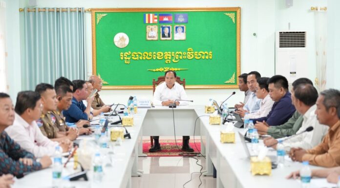 ឯកឧត្តម គីម រិទ្ធី៖ គម្រោង «តាកឹងបៃតង» នឹងក្លាយជាកាតាលីករជំរុញសេដ្ឋកិច្ច និងសន្តិសុខស្បៀងនៅខេត្តព្រះវិហារ