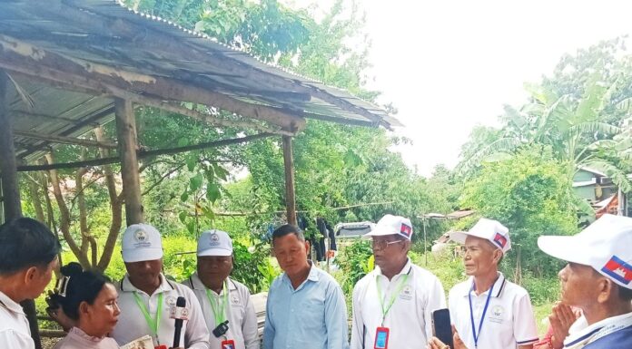 សមាគមសម្ព័ន្ធយុវជនដើម្បីសន្តិភាព សាខាខេត្តបន្ទាយមានជ័យ បន្តសកម្មភាពមនុស្សធម៌ជួយប្រជាពលរដ្ឋរងគ្រោះ និងគាំទ្រវីរៈកងទ័ពជួរមុខ