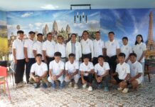 ក្រុមយុវជនសមាគមសម្ព័ន្ធយុវជនដើម្បីសន្តិភាព ស្រុកឆ្លូង ត្រៀមចូលរួមទទួលស្វាគមន៍សម្តេចធិបតី នាយករដ្ឋមន្ត្រី នៅខេត្តក្រចេះ