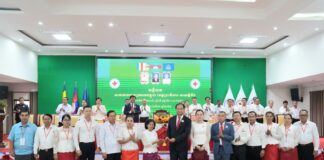 សន្និបាតសាខាកាកបាទក្រហមកម្ពុជា ខេត្តព្រះវិហារ អាណត្តិទី៦ ប្រារព្ធឡើងក្រោមអធិបតីភាពថ្នាក់ដឹកនាំជាន់ខ្ពស់ខេត្តព្រះវិហារ