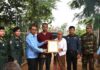លោកសាយ គឹមឡម នាំយកថវិកាបេឡាមរណសង្គ្រោះប្រគល់ជូនគ្រួសារអតីតយុទ្ធជន និងវិនិវត្តន៍ជនកម្ពុជាចំនួន២គ្រួសារ នៅក្នុងស្រុកស្ទោង