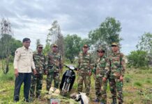 ខណ្ឌរដ្ឋបាលជលផលកំពង់ធំ បន្តប្រតិបត្តិការបង្ក្រាបបទល្មើសនេសាទ និងរុះរើឧបករណ៍នេសាទខុសច្បាប់នៅតាមមូលដ្ឋាន ក្នុងភូមិសាស្ត្រខេត្តកំពង់ធំ