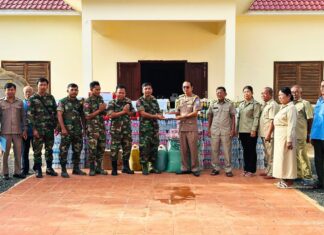 ប្រកៀកស្មារួមគ្នា សមរភូមិក្រោយនាំកម្លាំងចិត្តជូនវីរកងទ័ពការពារទឹកដី