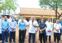 លោក ហាក់ ម៉ងហួត អញ្ជើញចុះពិនិត្យ និងព្យាបាលសុខភាពដោយឥតគិតថ្លៃជូនដល់បងប្អូនប្រជាពលរដ្ឋ ស្ថិតនៅក្នុងឃុំទ្រៀល ស្រុកតាំងគោក