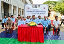 សាខាកាកបាទក្រហមកម្ពុជាខេត្តកំពង់ធំ រៀបចំពិធីបំពាក់កន្សែងជូនយុវជនកាកបាទក្រហមកម្ពុជាចំនួន ១០៣នាក់ នៅវិទ្យាល័យទ្រៀល ក្នុងស្រុកតាំងគោក